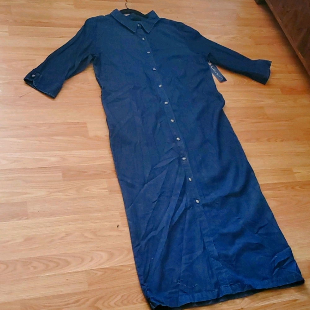 Denim Shirtdress